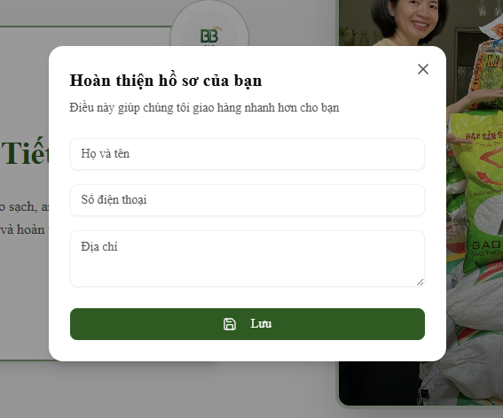 Hoàn thiện hồ sơ cá nhân